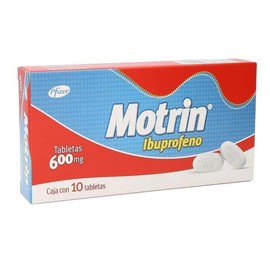 MOTRIN (IBUPROFENO) TAB 600MG C10