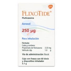 FLIXOTIDE (FLUTICASONA) AEROSOL 250MCG