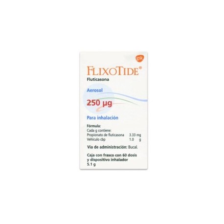 FLIXOTIDE (FLUTICASONA) AEROSOL 250MCG