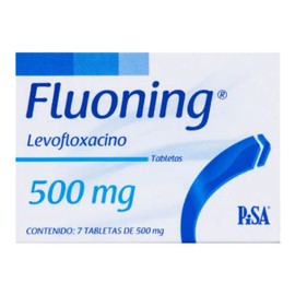 FLUONING (LEVOFLOXACINO) TAB 500MG C7 PISA