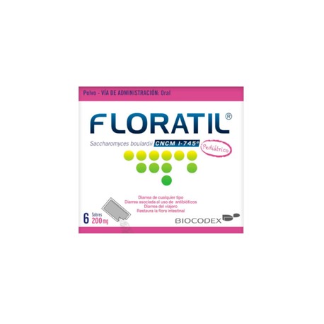 FLORATIL (SACCHAROMYCES BOULARDII) PED 200MG C6