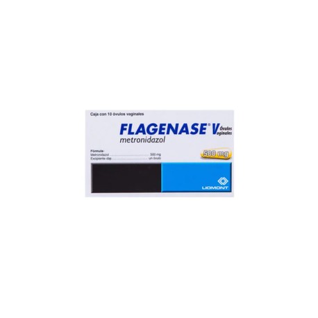 FLAGENASE V (METRONIDAZOL) OV 500MG C10