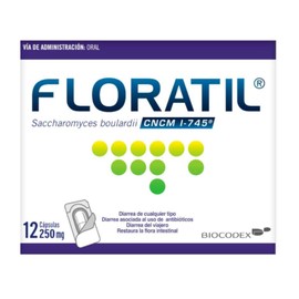 FLORATIL (SACCHAROMYCES BOULARDII) CAP 250MG C12