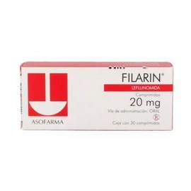 FILARIN (LEFLUNOMIDA) COMP 20MG C30