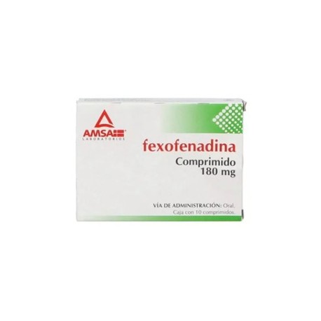 FEXOFENADINA COMP 180MG C10 AMSA