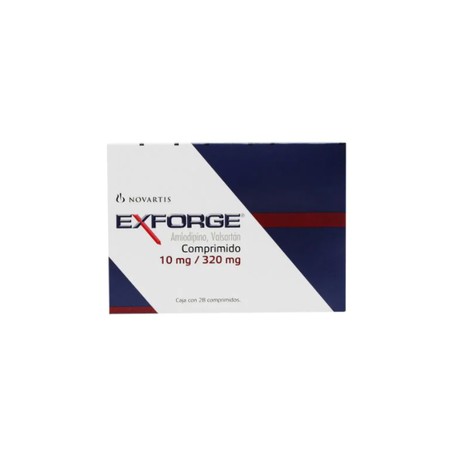 EXFORGE (AMLODIPINO/VASARTAN) COMP 10MG/320MG C28
