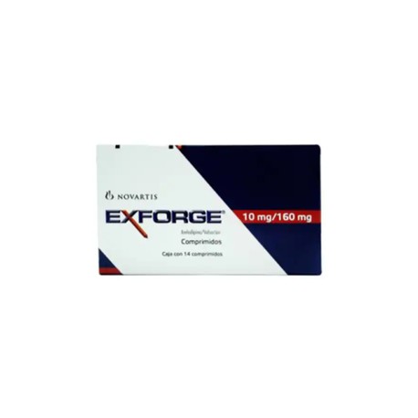 EXFORGE (AMLODIPINO/VALSARTAN) COMP 10MG/160MG C14