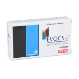 EVOCS III (LEVOFLOXACINO) TAB 750MG C7