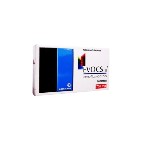 EVOCS III (LEVOFLOXACINO) TAB 750MG C5