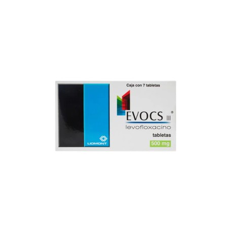 EVOCS III (LEVOFLOXACINO) TAB 500MG C7