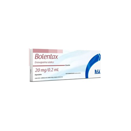 BOLENTAX (ENOXAPARINA SODICA) JGA  20MG/0.2ML C2