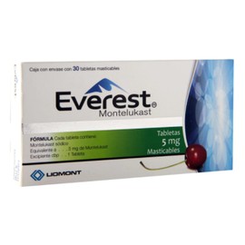 EVEREST (MONTELUKAST) TAB 5MG C30