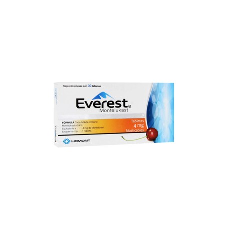 EVEREST (MONTELUKAST) TAB 4MG C30