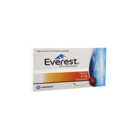 EVEREST (MONTELUKAST) TAB 4MG C10