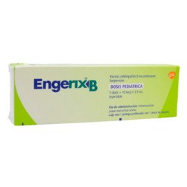 ??ENGERIX B PEDIATRICA (VACUNA HEP B) JGA 0.5ML