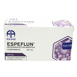 ESPEFLUN (MICOFENOLATO DE MOFETILO) TAB 500MG C50