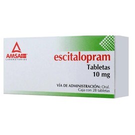 ESCITALOPRAM TAB 10MG C28 AMSA