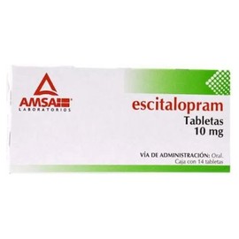 ESCITALOPRAM TAB 10MG C14 AMSA