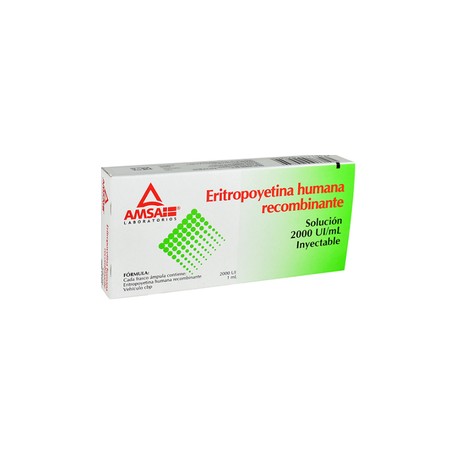 ERITROPOYETINA HUMANA SOL 2000UI/ML C6 AMSA