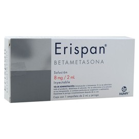 ERISPAN (BETAMETASONA) AMP 8MG/2ML C1