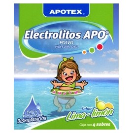 ELECTROLITOS APO POLVO LIMA-LIMON C4