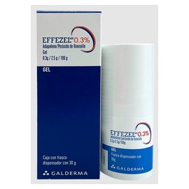 EFFEZEL (ADAPALENO/PEROXIDO DE BENZOIILO) GEL 0.3G/2.5G/100G 30G C1