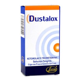 DUSTALOX OFT (KETOROLACO TROMETAMINA) SOL GTS 5ML