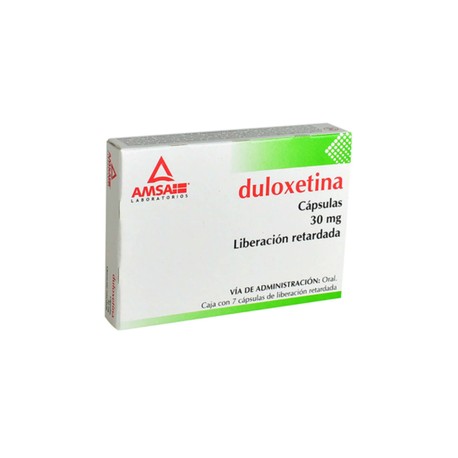DULOXETINA CAP 30MG C7 AMSA