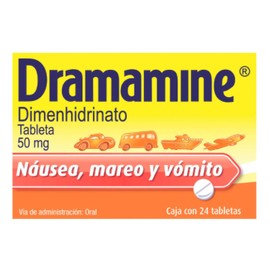 DRAMAMINE (DIMENHIDRINATO) TAB 50MG C24