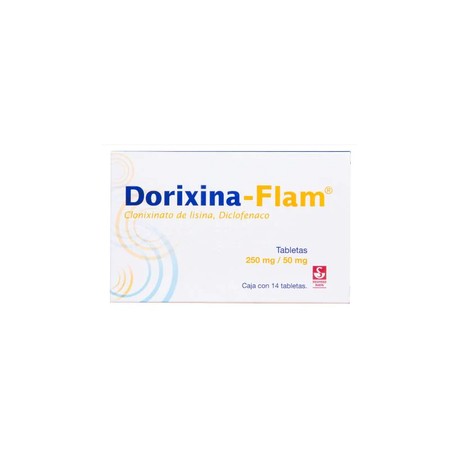 DORIXINA-FLAM (LISINA/DICLOFENACO) TAB 250MGT/50MG C14