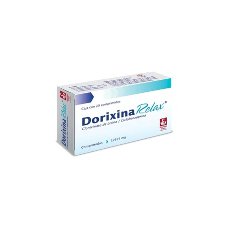 DORIXINA RELAX (CLONIXINATO DE LISINA/CICLOBENZAPRINA) COMP 125MG/5MG C20