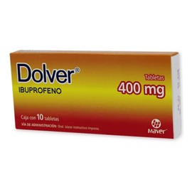 DOLVER (IBUPROFENO) TAB 400MG C10