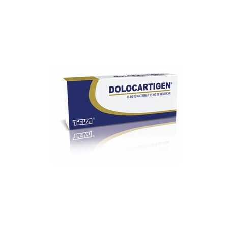 DOLOCARTIGEN (DIACERINA/MELOXICAM) CAP 50/15MG C20