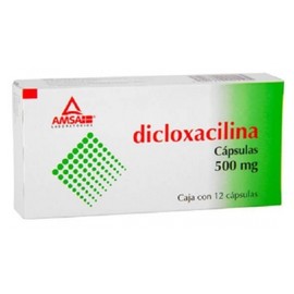 DICLOXACILINA TAB 500MG C12