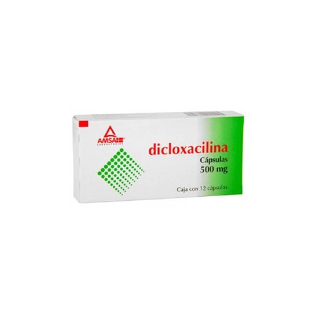 DICLOXACILINA TAB 500MG C12