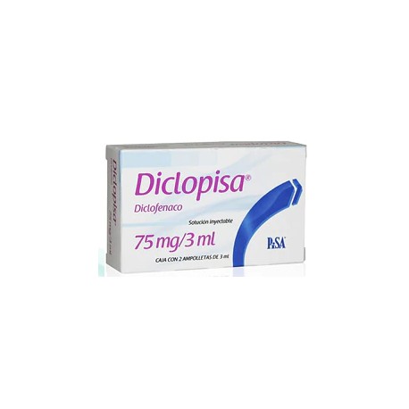 DICLOPISA (DICLOFENACO) AMP 75MG/3ML C2