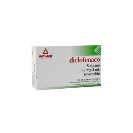 DICLOFENACO AMP 75MG/3ML AMSA C2