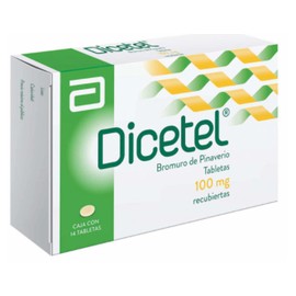 DICETEL (BROMURO DE PINAVERIO) TAB 100MG C14