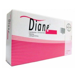 DIANE (CIPROTERONA/ETINILESTRADIOL) TAB 2/0.35MG C21