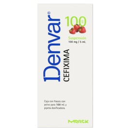 DENVAR (CEFIXIMA) SUSPENSIÓN 100MG/5ML 100ML