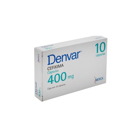 DENVAR (CEFIXIMA) CAP 400MG C10