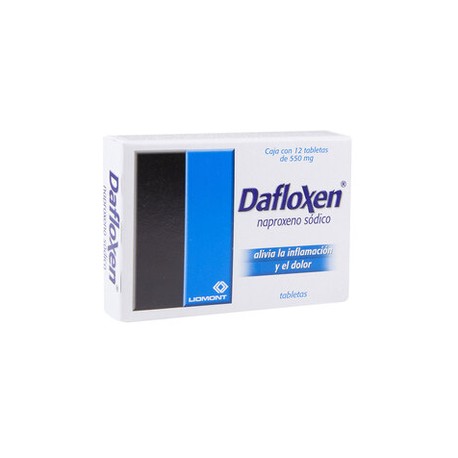 DAFLOXEN (NAPROXENO) TAB 550MG C12