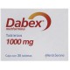 DABEX (METFORMINA) TAB 1000MG C30