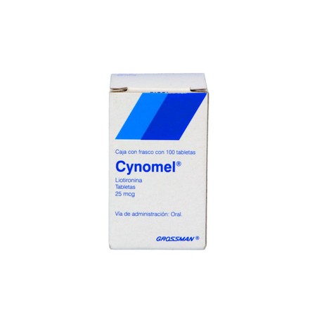 CYNOMEL (LIOTIRONINA) TAB 25MCG C100