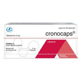 CRONOCAPS (MELATONINA) CAP 3MG C30