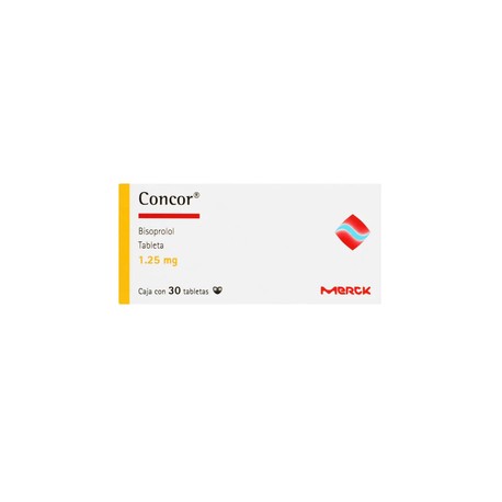 CONCOR (BISOPROLOL) TAB 1.25MG C30