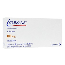 CLEXANE (ENOXAPARINA) JGA 80MG C2