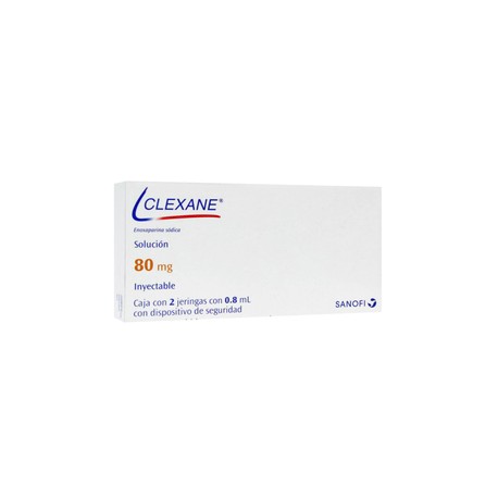 CLEXANE (ENOXAPARINA) JGA 80MG C2
