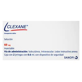 CLEXANE (ENOXAPARINA) JGA 60MG C2