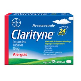 CLARITYNE (LORATADINA) TAB 10MG C10